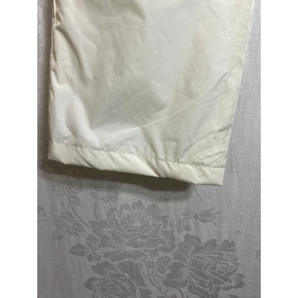Sunice Typhoon Pants Large Off White Zip Ankles Lined Golf Waterproof Ski Snow - Picture 9 of 16